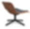 BluDot Nonesuch Swivel Upholstered Lounge Chair_back view
