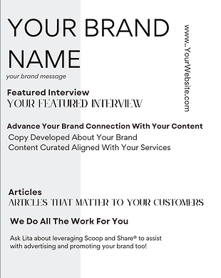 Customized Publication Cover