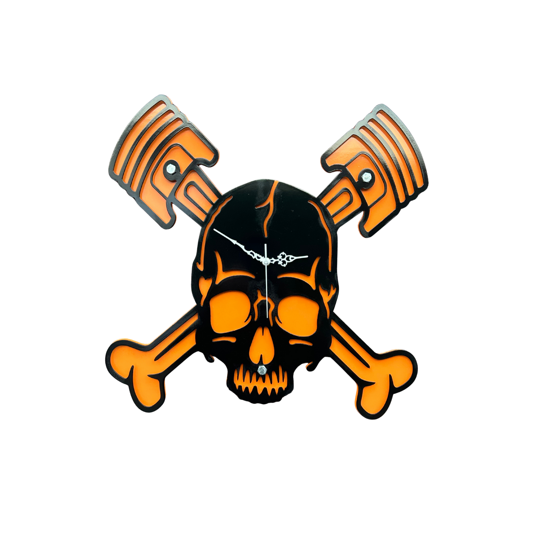 Horloge - Tête de mort