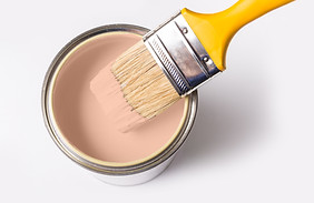 Paint Can and Brush