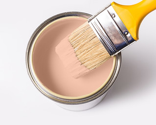 Paint Can and Brush