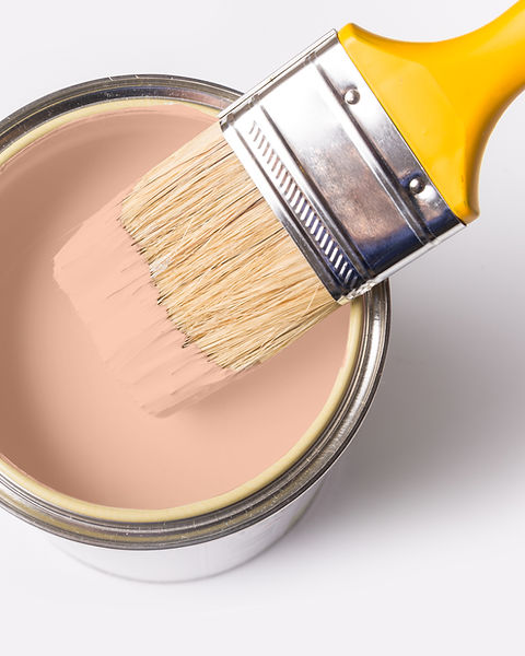 Paint Can and Brush