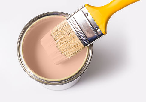 Paint Can and Brush