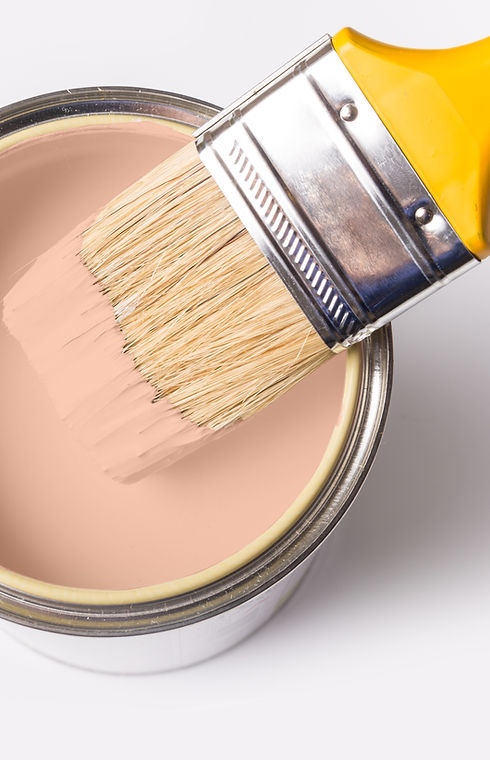 Paint Can and Brush