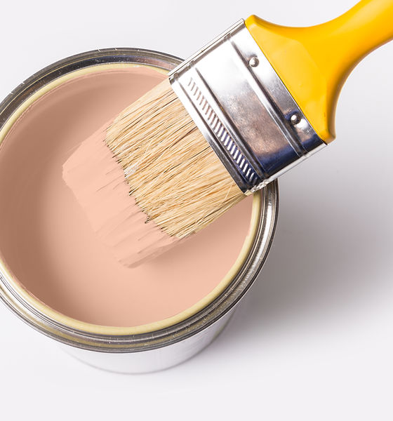 Paint Can and Brush