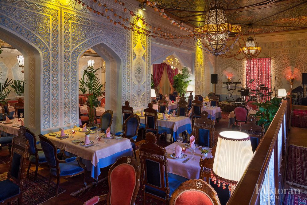مطعم اوزباكستان في مدينة موسكو