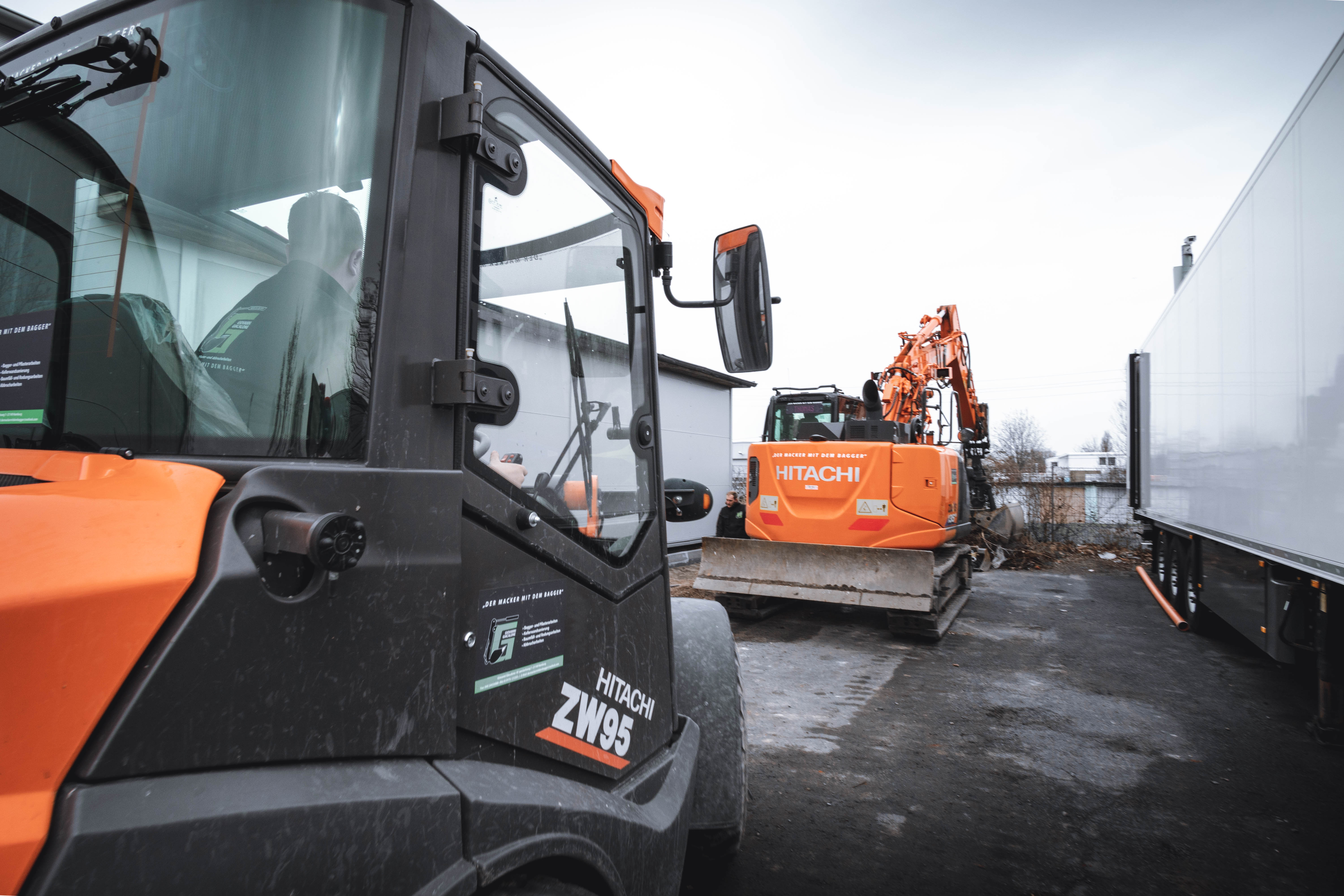 Der Macker Mit Dem Bagger Shop