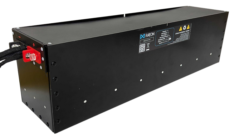 Custom lithium battery pack for Enough Energy prototype