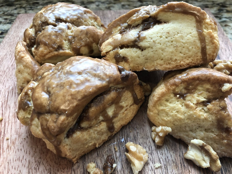Thumbnail: 4 Toasted Walnut & Brown Sugar Scones