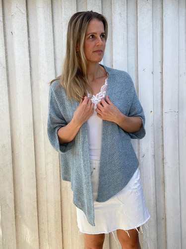 Fungus Shawl Cardigan Light PDF english version | Refined Knitwear
