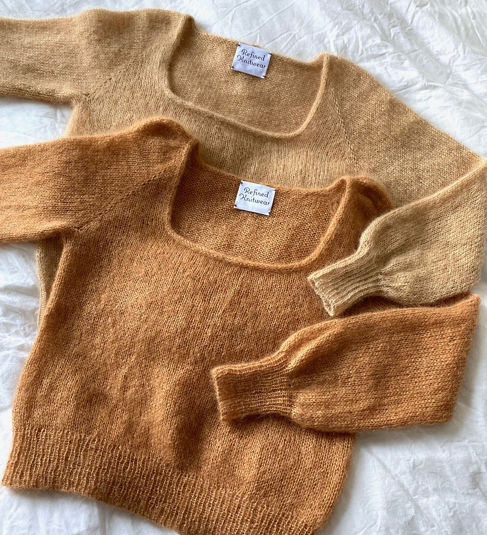 Thumbnail: Casia Sweater Square-Neck PDF danish version