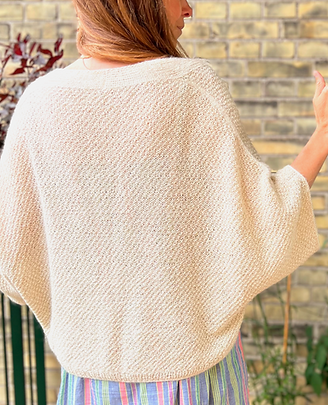 Fungus Shawl Blouse V-Neck Light