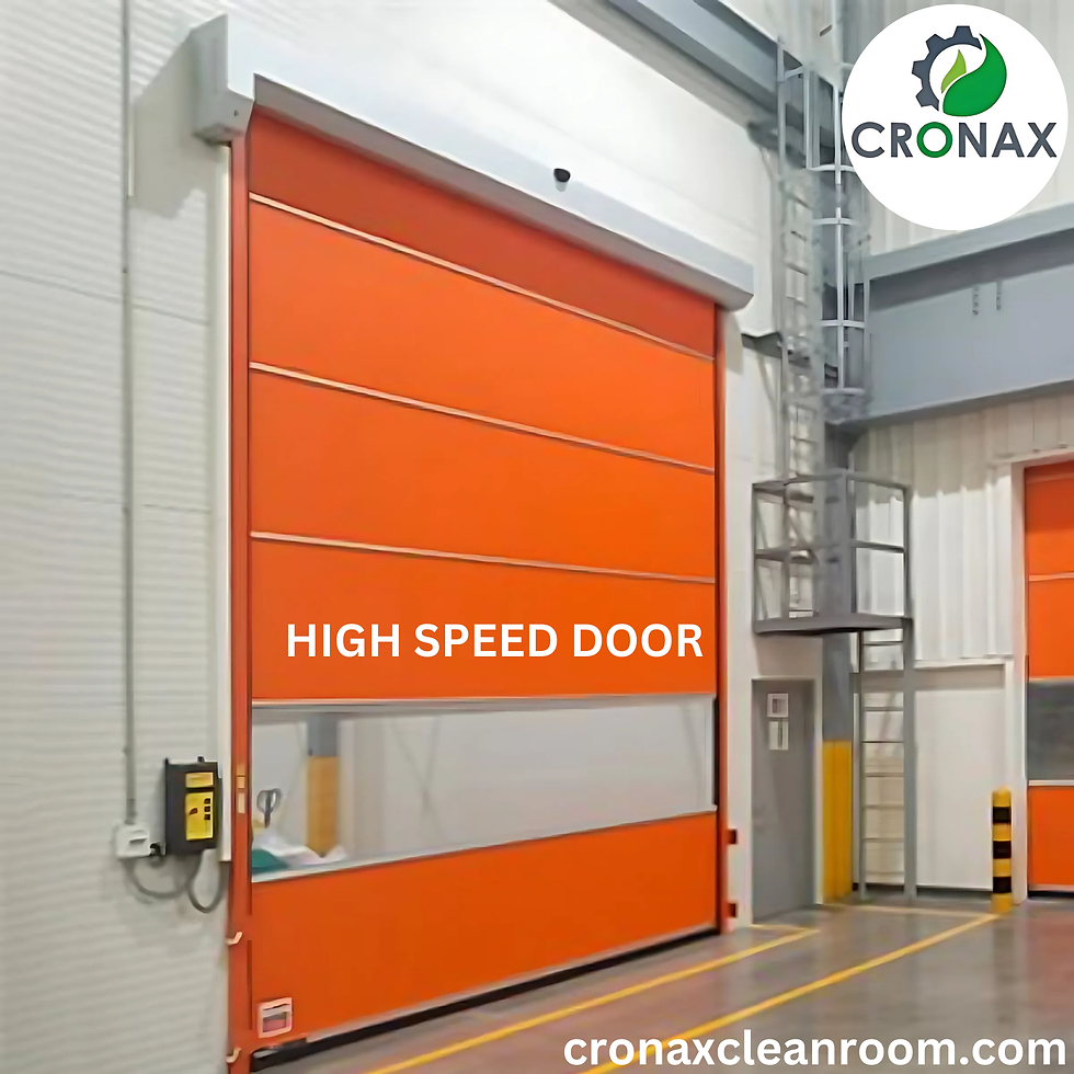 The Benefits of High-Speed Doors in Cold Storage and Clean Room Environments