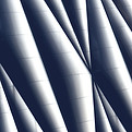 a close up of a building with a plane fl
