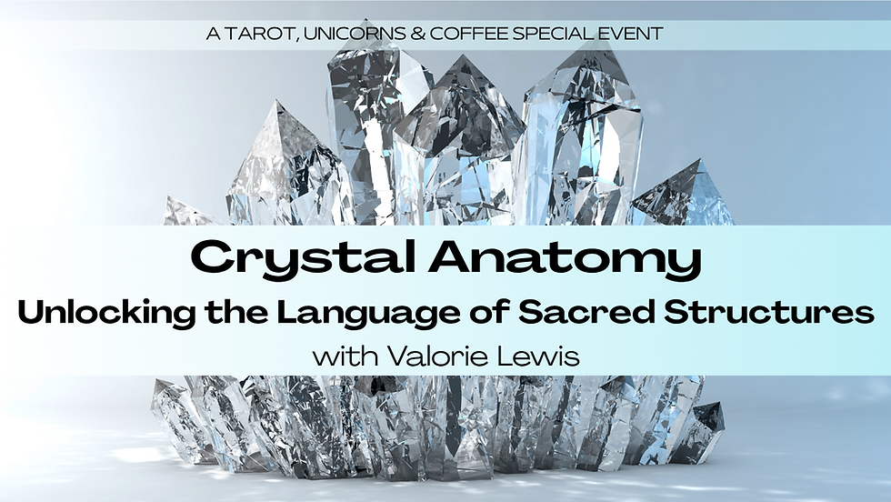 Crystal Anatomy: Unlocking the Language of Sacred Structures