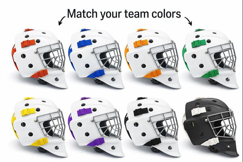 Easy Crease Goalie Helmet Straps - OpenBack | Easy Crease