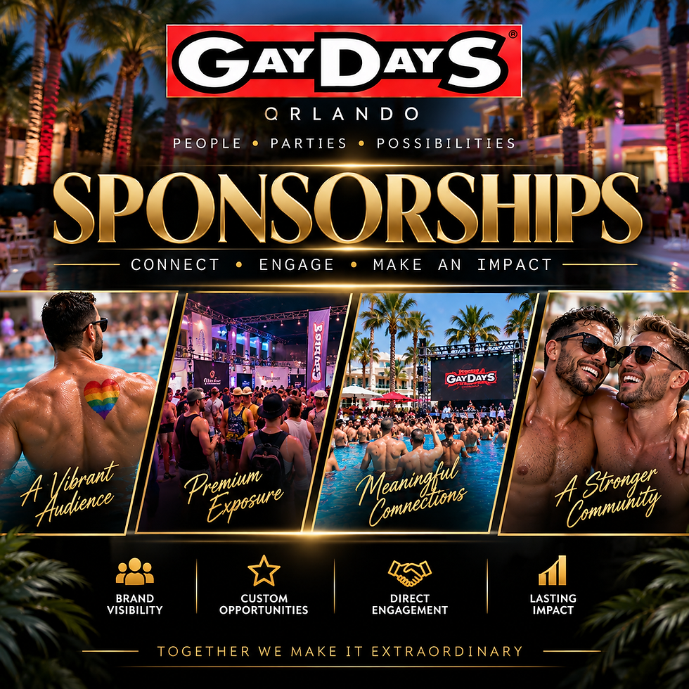 GayDays Sponsorships