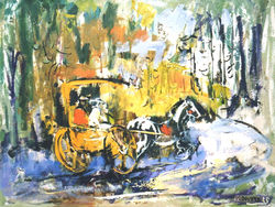Volviendo del paseo - óleo - 2011 -40 x 50 cm..jpg