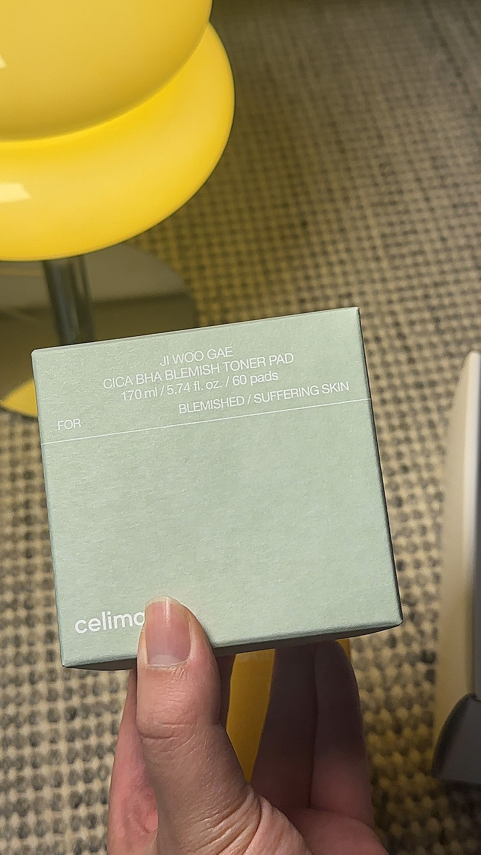 Celimax Cica BHA Blemish Toner Pad