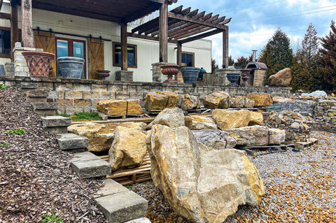 Rhino Hardscapes Stone & Design stone samples