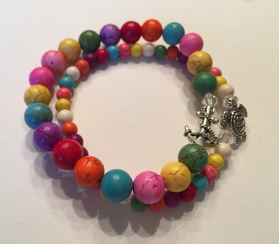 Thumbnail: The NIA Collection - Color Sea Treasure Bracelets