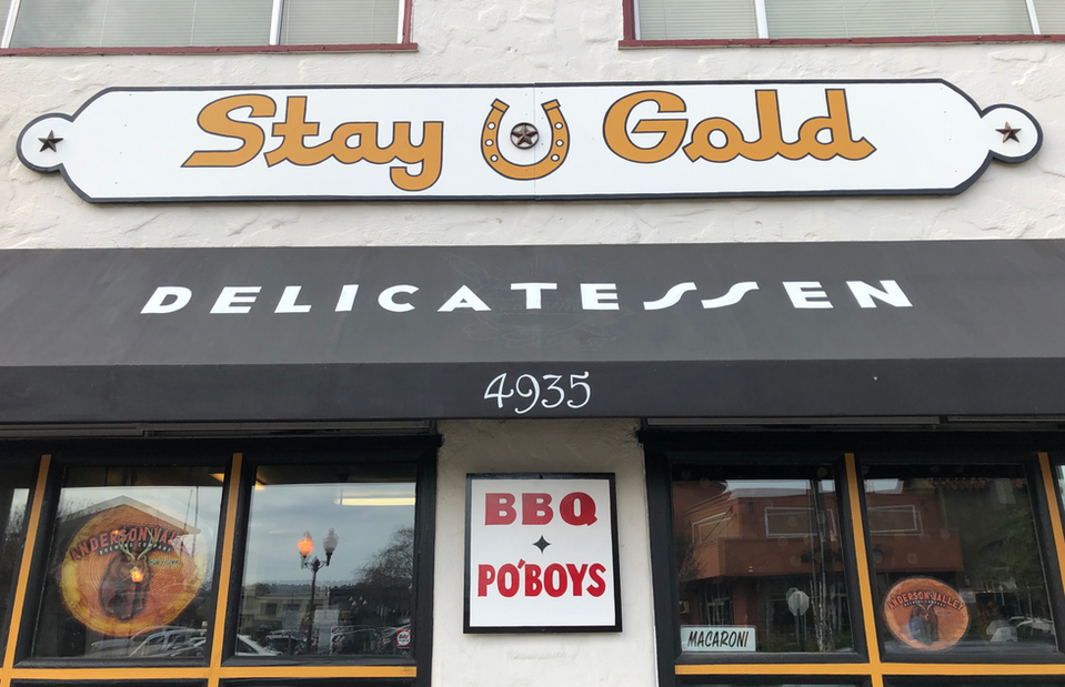 Make the signage become part of the landscape