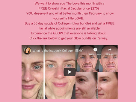 FREE CRYOSKIN FACIAL