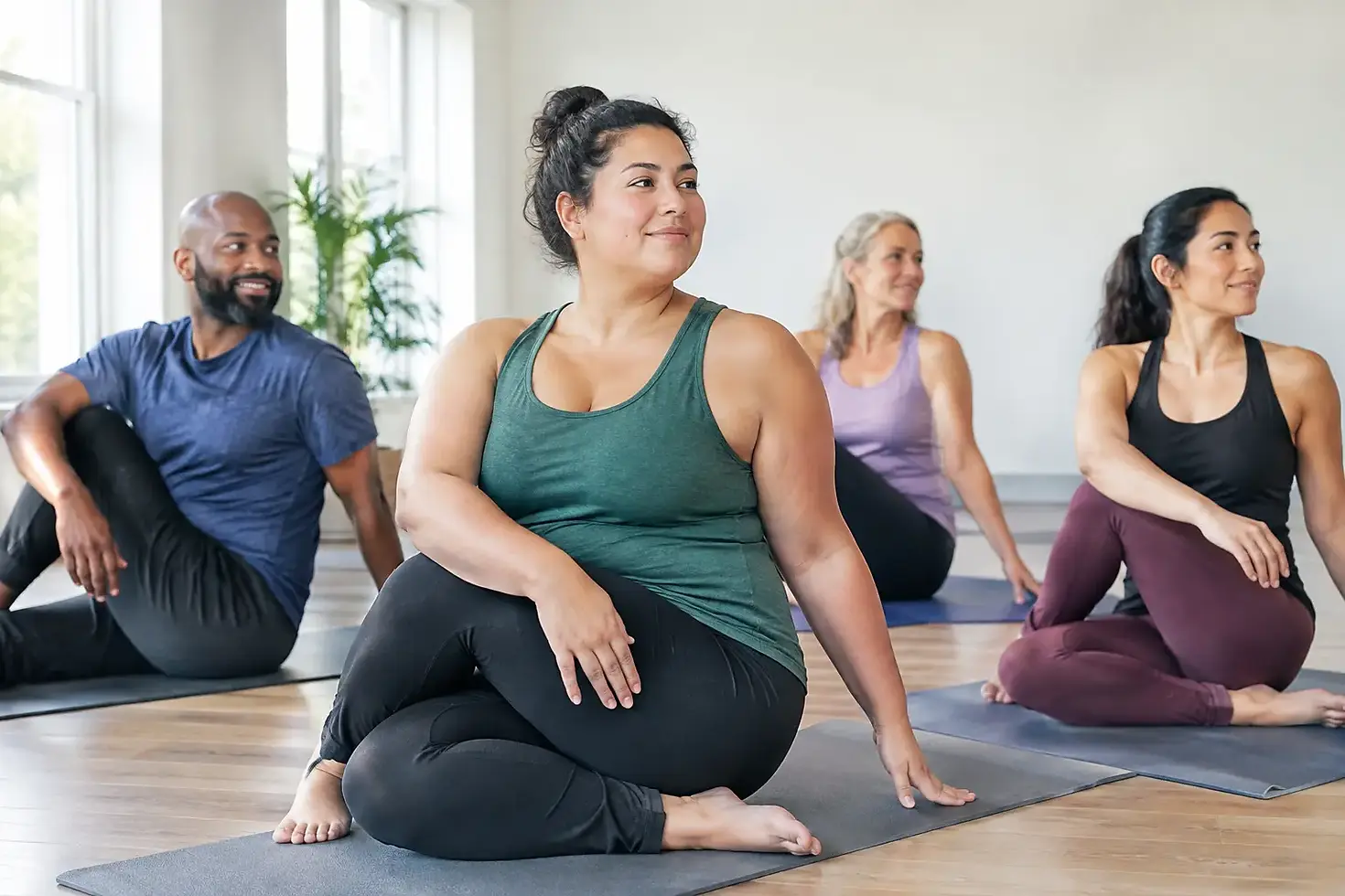 Inclusive Yoga for All Bodies Starts Here @The Mat