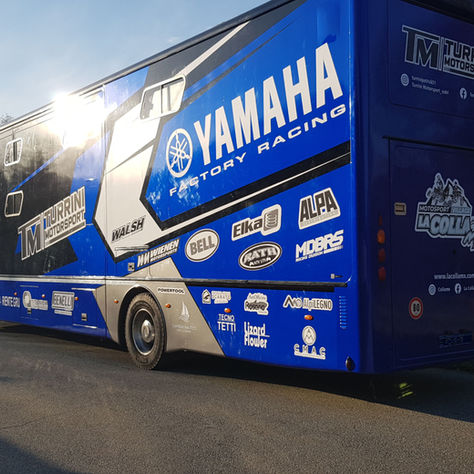 Allestimento Grafico e Wrapping automezzo per il Campionato Europeo Quad