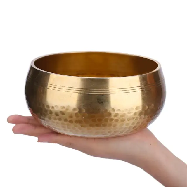 Thumbnail: Fortune Free FREE Nepal Handmade Buddha Sound bowl Yoga Meditation Chanting Bowl