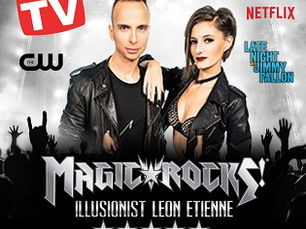 World-Renowned Illusionist Leon Etienne will ROCK Chuck Mathena Center audiences!