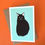 Thumbnail: Black Cat// Greeting/Birthday Card