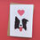 Thumbnail: Collie Dog// Greeting/Valentines/Birthday Card