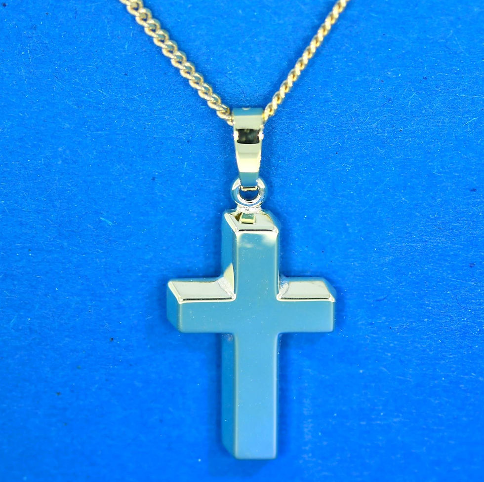 Miniaturbild: Kreuz - 585 Gelbgold - 14 Karat - ohne Kette