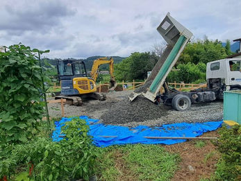 砂利の販売もしてます