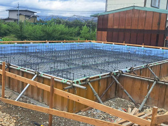 鉄筋検査完了しました。