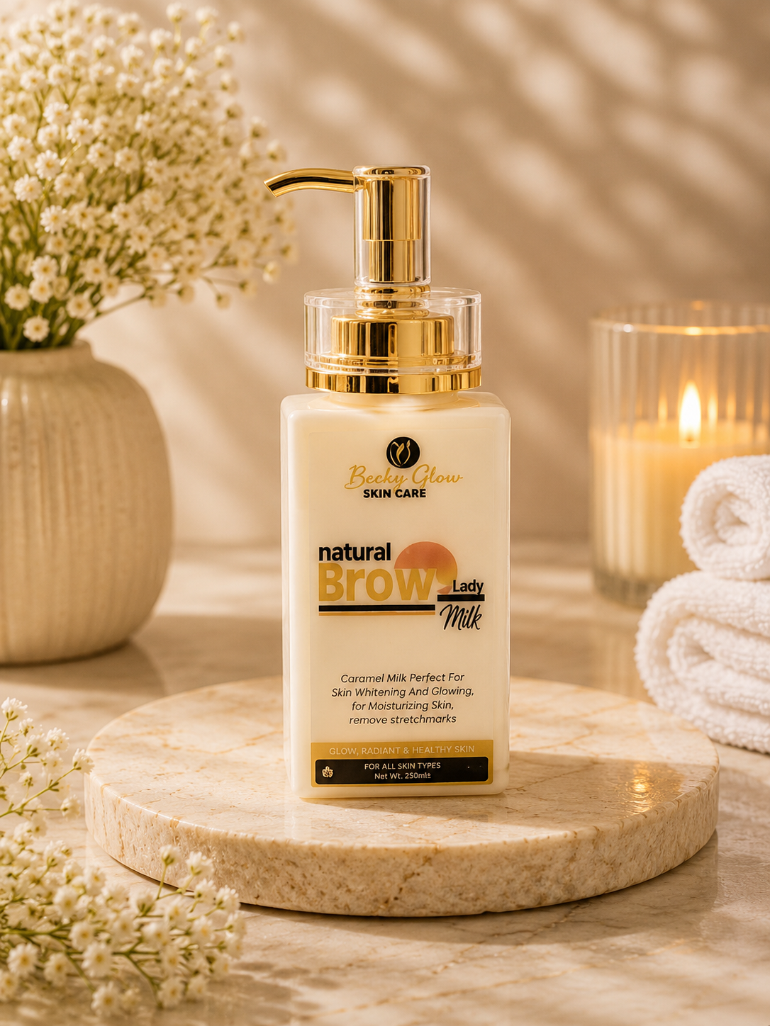 Natural Brownz Lady Milk (Caramel)