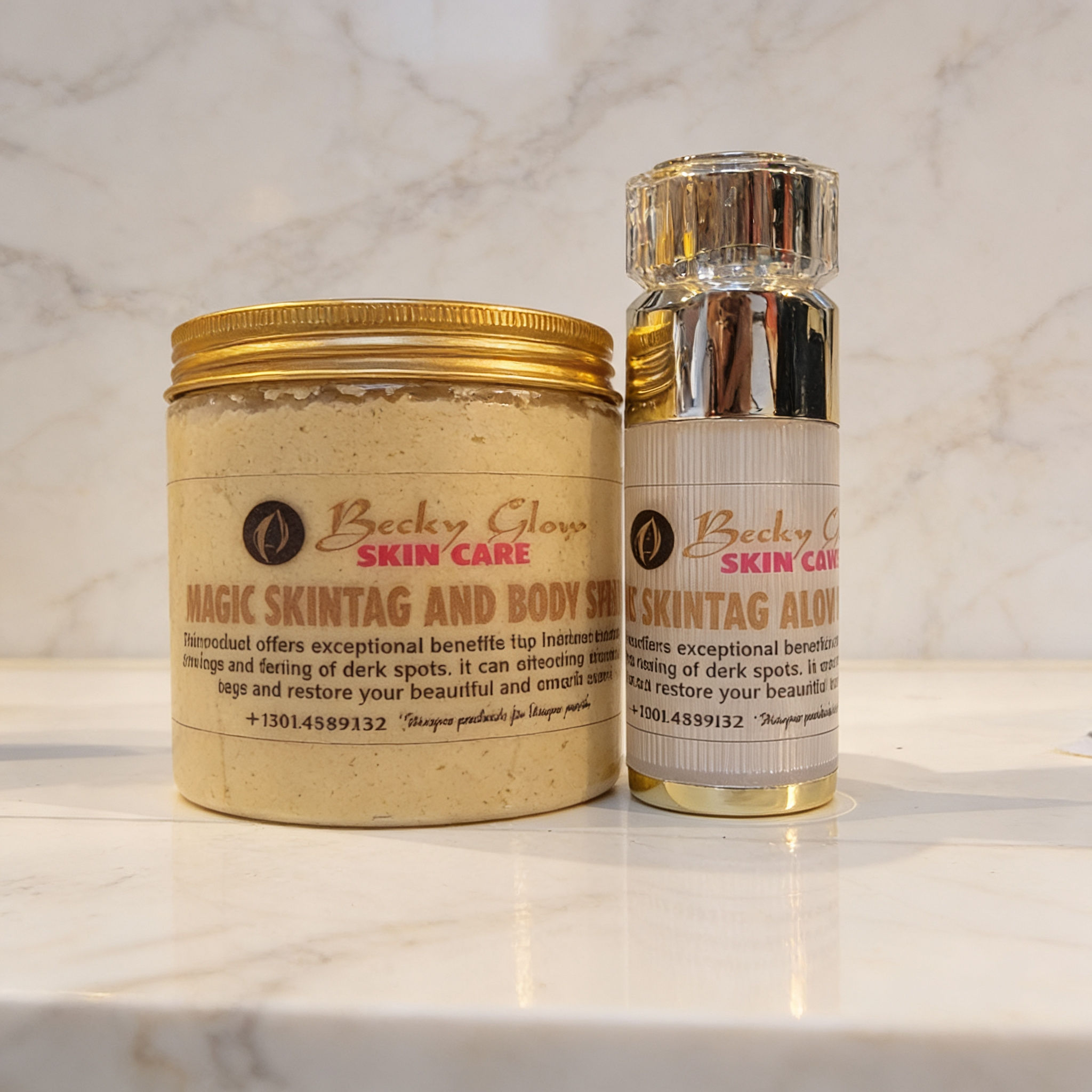 Skin tag soap and Serum 