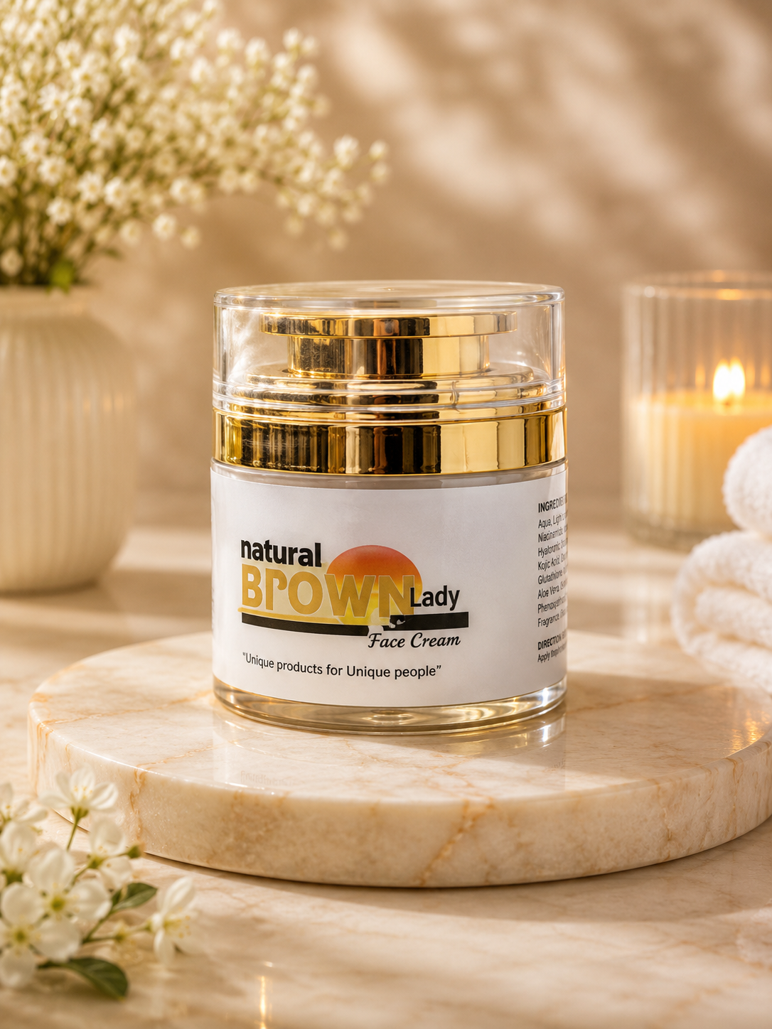 Natural Brownz Lady Face Cream (Caramel)
