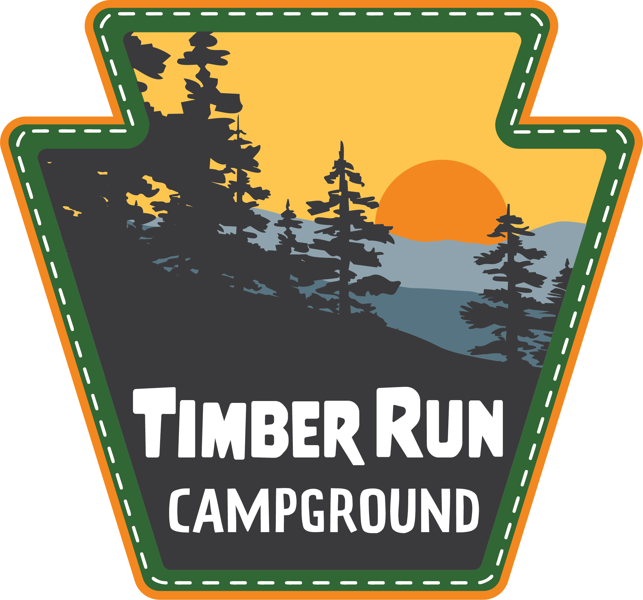 Timber Run Campground logo