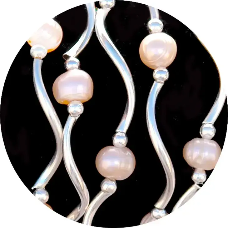 Thumbnail: My Fun Colors Natural Stone Bracelets