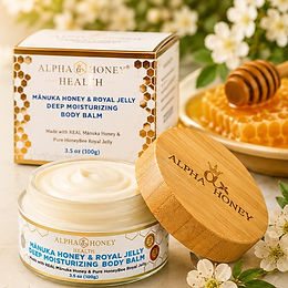 Manuka Honey Infused Body Butter - Luxurious Nourishment for Your Skin!