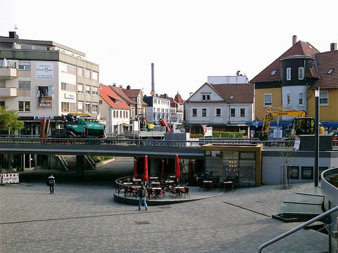Fußgängerzone in Korbach