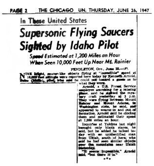 Today in UFO History