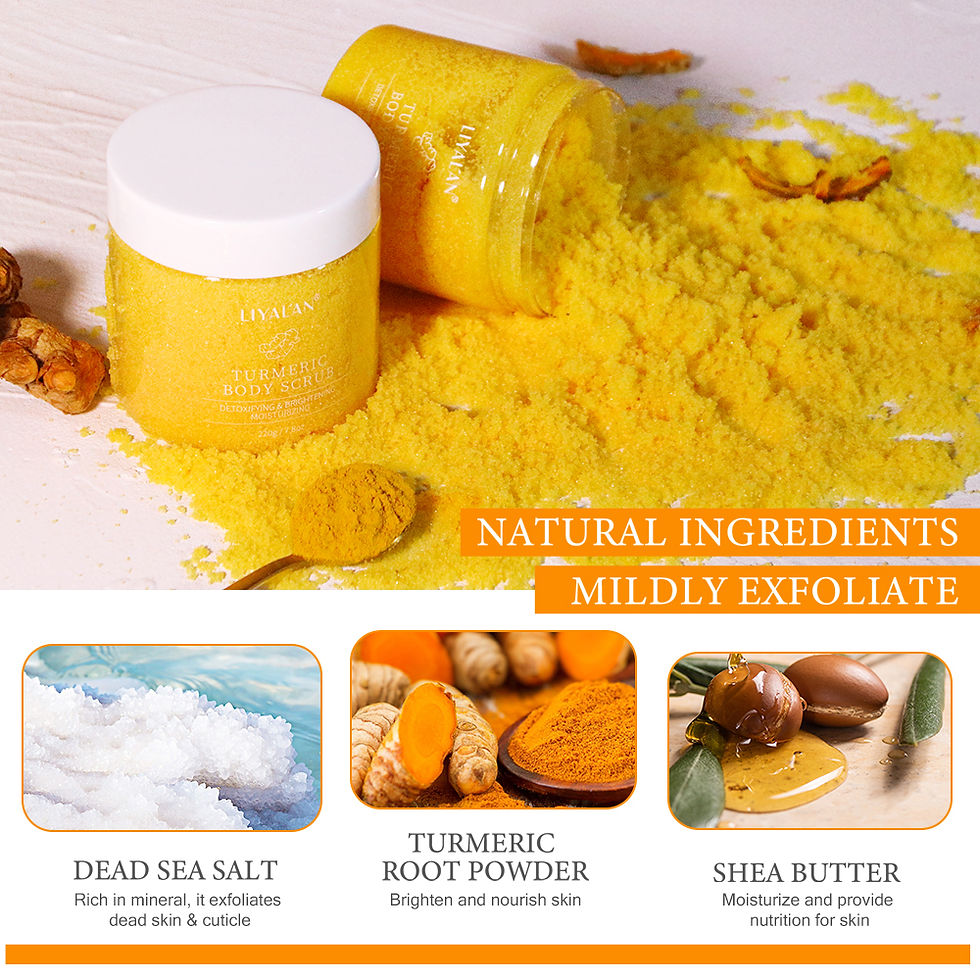 Thumbnail: Turmeric Body Scrub - Lighten Dark Spots 