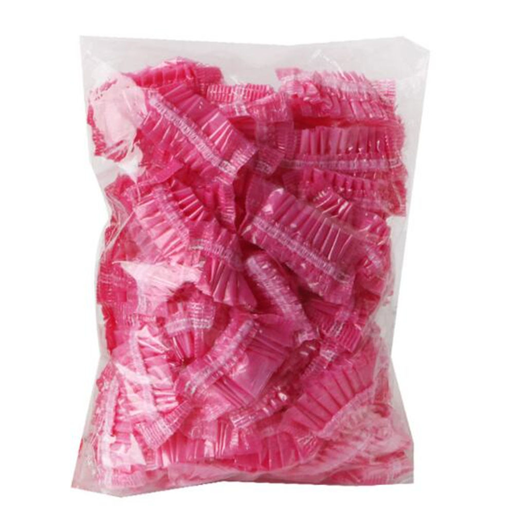 100pcs Disposable Waterproof Plastic Ear Cover Dye Shield