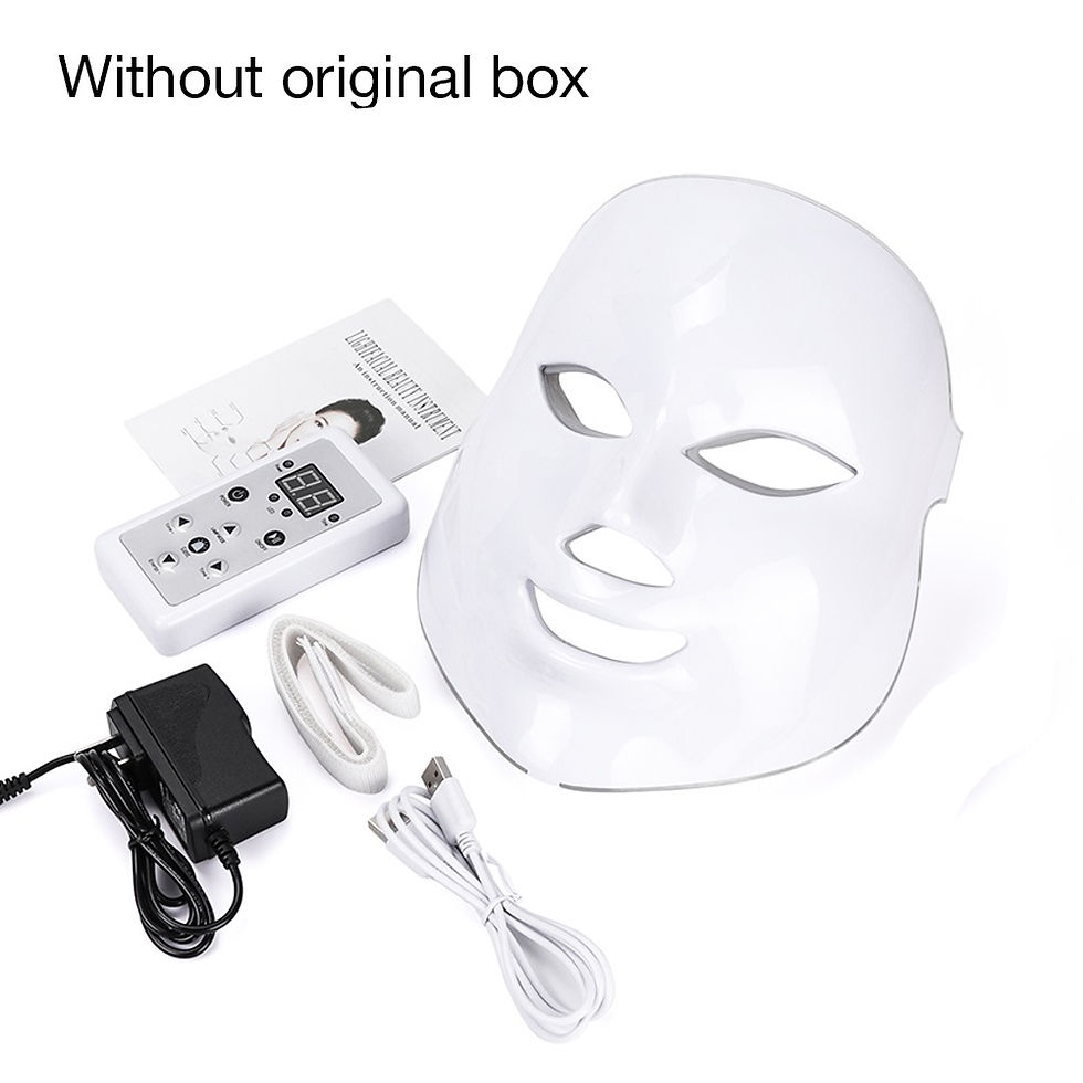 Thumbnail: VIP Facial LED Mask with Neck LED Light Therapy for Skin Rejuvenation 