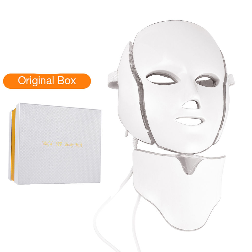 Thumbnail: VIP Facial LED Mask with Neck LED Light Therapy for Skin Rejuvenation 