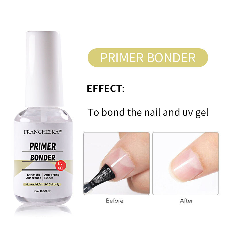 Thumbnail: Nail Gel Primer Set Fast Drying No Need Of UV LED Lamp