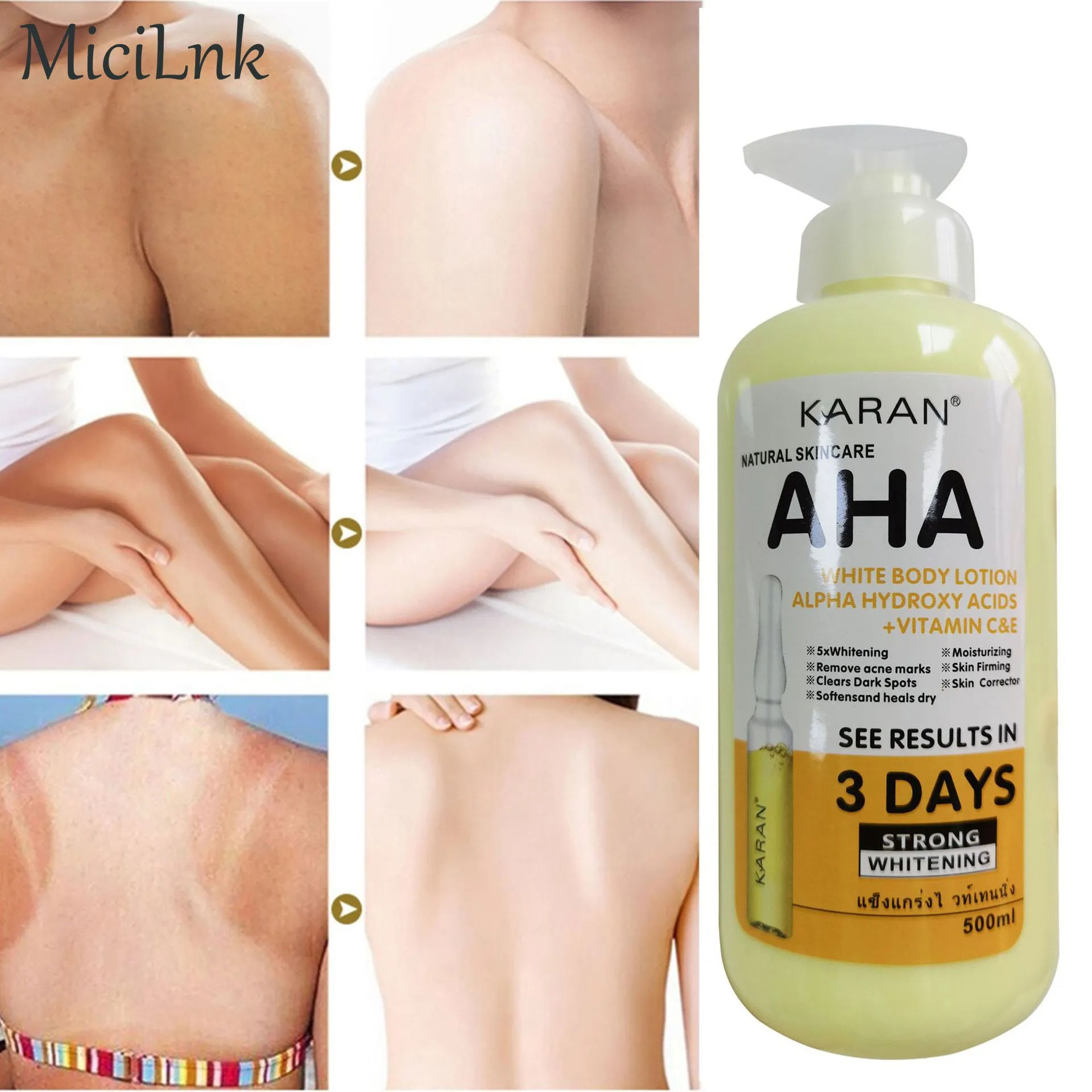 AHA Anti-Aging Creams Hydroxy Acids Vitamin C Vitamin E Moisturizing Skin Care